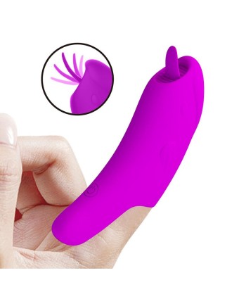 PRETTY LOVE - PETERSON HONEY FINGER VIBRADOR DE DEDO RECARGABLE MORADO