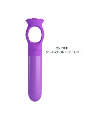 PRETTY LOVE - GIANA MINI MASAJEADOR VIBRADOR RECARGABLE MORADO