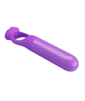 PRETTY LOVE - GIANA MINI MASAJEADOR VIBRADOR RECARGABLE MORADO