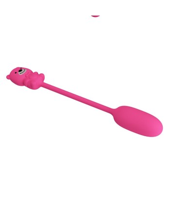PRETTY LOVE - OLSON HUEVO VIBRADOR CON MANDO POR CABLE RECARGABLE ROSA