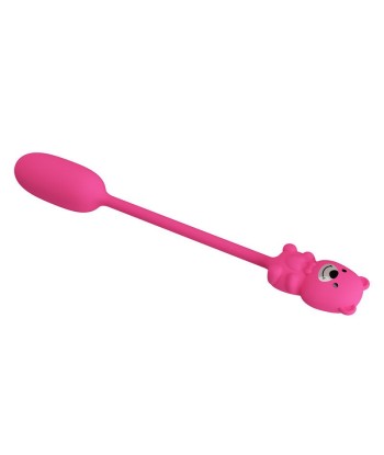 PRETTY LOVE - OLSON HUEVO VIBRADOR CON MANDO POR CABLE RECARGABLE ROSA