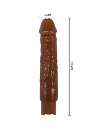 PRETTY LOVE - DUKE VIBRADOR REALÍSTICO 23,5 CM Ø 4,8 CM COLOR MARRÓN