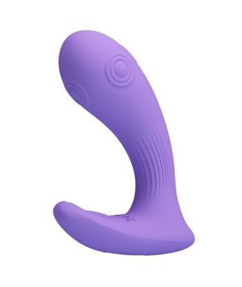 PRETTY LOVE - ANDROMEDA VIBRADOR DE DOBLE ESTIMULACIÓN RECARGABLE MORADO