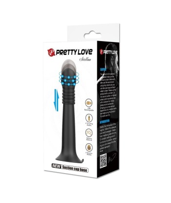 PRETTY LOVE - STELLA MASAJEADOR ROTATIVO Y DE EMPUJE RECARGABLE USB