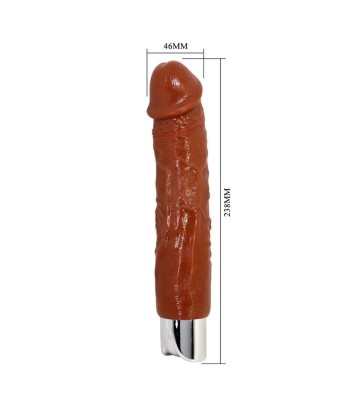PRETTY LOVE - PRO VIBRADOR REALÍSTICO 23,5 CM Ø 4,8 CM COLOR MARRÓN