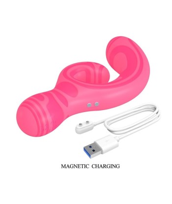 PRETTY LOVE - VERITY MASAJEADOR DOBLE RECARGABLE USB