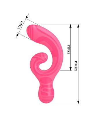 PRETTY LOVE - VERITY MASAJEADOR DOBLE RECARGABLE USB