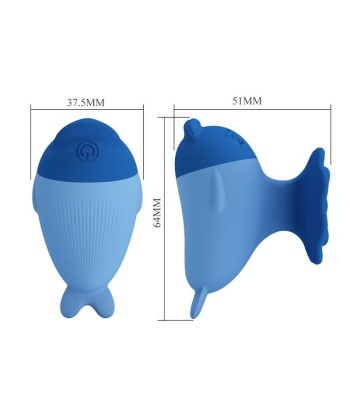PRETTY LOVE - DOLPHIN MINI VIBRADOR RECARGABLE USB