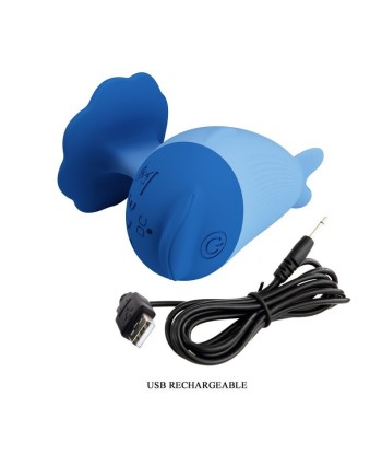 PRETTY LOVE - DOLPHIN MINI VIBRADOR RECARGABLE USB