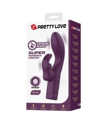 PRETTY LOVE - OLIVIA VIBRADOR RABBIT RECARGABLE 10 FUNCIONES