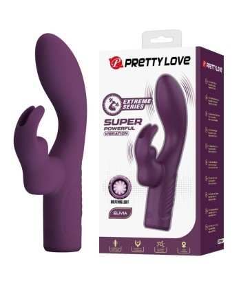 PRETTY LOVE - OLIVIA VIBRADOR RABBIT RECARGABLE 10 FUNCIONES