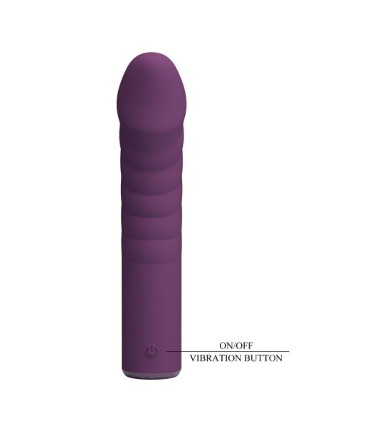 PRETTY LOVE - RYLAND VIBRADOR RECARGABLE 10 FUNCIONES MORADO