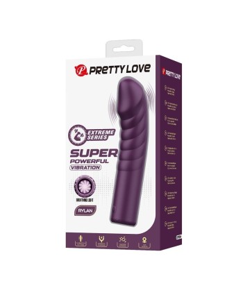 PRETTY LOVE - RYLAND VIBRADOR RECARGABLE 10 FUNCIONES MORADO
