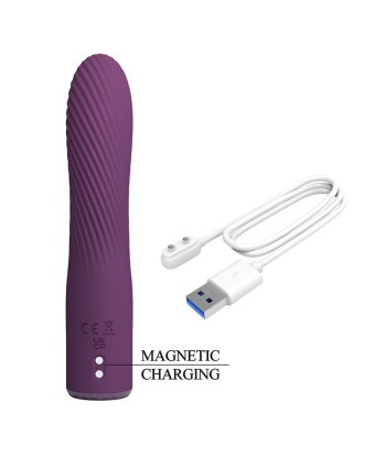 PRETTY LOVE - KISSELL VIBRADOR RECARGABLE 10 FUNCIONES MORADO