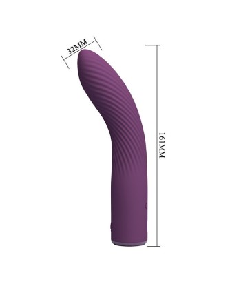 PRETTY LOVE - KISSELL VIBRADOR RECARGABLE 10 FUNCIONES MORADO