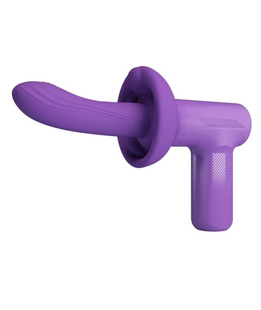 PRETTY LOVE - VITO PISTOLA DE MASAJE CON EMPUJE 5 MODOS MORADO