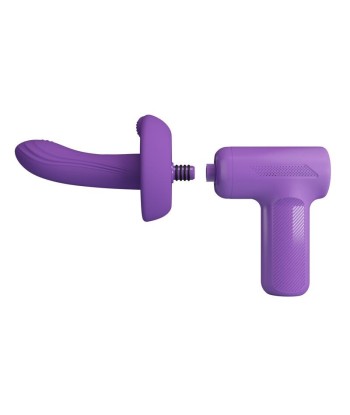 PRETTY LOVE - VITO PISTOLA DE MASAJE CON EMPUJE 5 MODOS MORADO