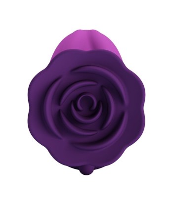 PRETTY LOVE - ESTIMULADOR DE CLÍTORIS 7 MODOS RECARGABLE FORMA ROSA MORADA