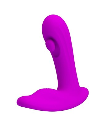 PRETTY LOVE - BAUER MASAJEADOR DE PRÓSTATA 12 MODOS RECARGABLE MORADO