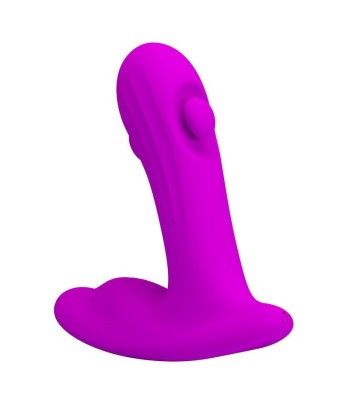PRETTY LOVE - BAUER MASAJEADOR DE PRÓSTATA 12 MODOS RECARGABLE MORADO