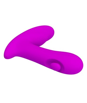 PRETTY LOVE - BAUER MASAJEADOR DE PRÓSTATA 12 MODOS RECARGABLE MORADO