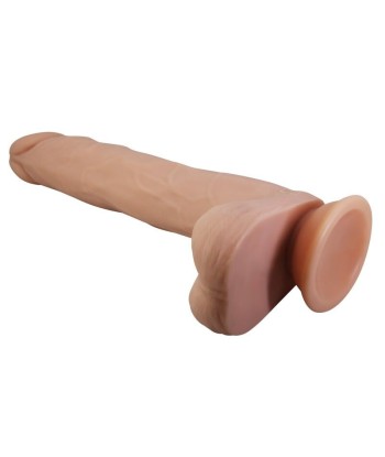 PRETTY LOVE - NOLAN DILDO VIBRADOR CON EMPUJE Y ROTACIÓN CONTROL REMOTO 24,5 CM Ø 5 CM COLOR NATURAL