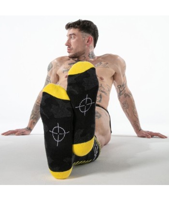 LOCKER GEAR - FULL MILITARY KNEE HIGH SOCKS TALLA ÚNICA AMARILLO