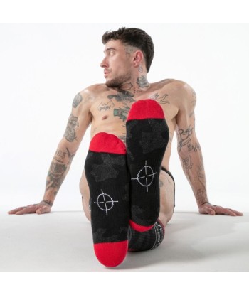 LOCKER GEAR - FULL MILITARY KNEE HIGH SOCKS TALLA ÚNICA AMARILLO