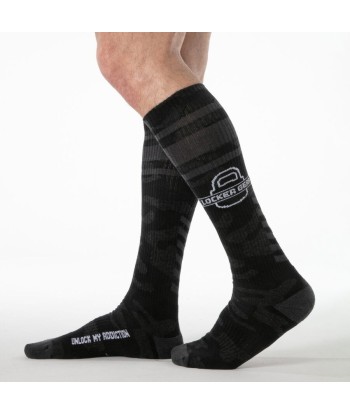 LOCKER GEAR - FULL MILITARY KNEE HIGH SOCKS TALLA ÚNICA AMARILLO