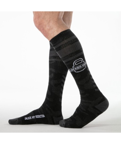 LOCKER GEAR - FULL MILITARY KNEE HIGH SOCKS TALLA ÚNICA AMARILLO