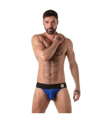 LOCKER GEAR - WIDE WAISTBAND JOCKSTRAP AZUL S