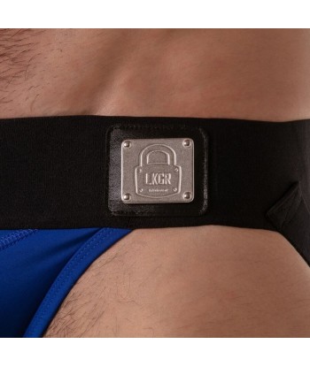 LOCKER GEAR - WIDE WAISTBAND JOCKSTRAP AZUL S