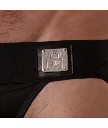 LOCKER GEAR - WIDE WAISTBAND JOCKSTRAP AZUL S