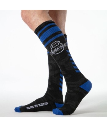 LOCKER GEAR - FULL MILITARY KNEE HIGH SOCKS TALLA ÚNICA AZUL