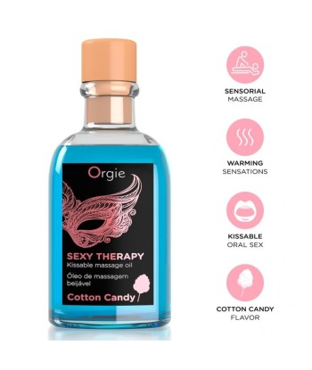 ORGIE - SET DE MASAJE BESABLE ALGODÓN DE AZÚCAR 100 ML