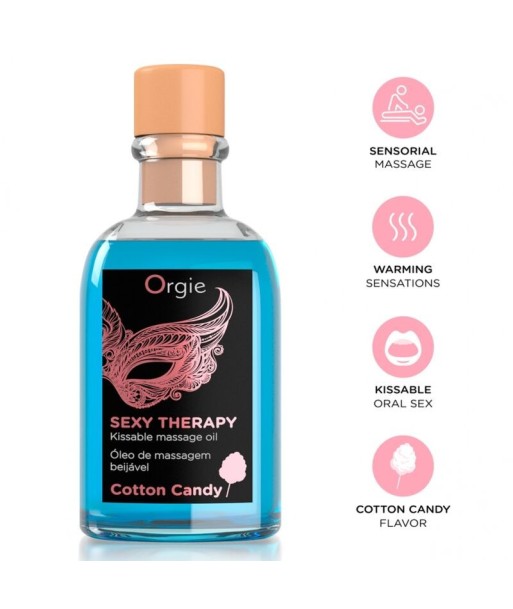 ORGIE - SET DE MASAJE BESABLE ALGODÓN DE AZÚCAR 100 ML