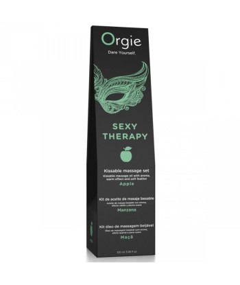 ORGIE - SET DE MASAJE BESABLE MANZANA 100 ML