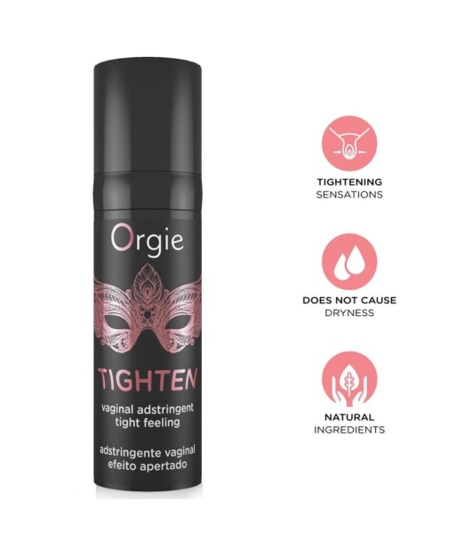 ORGIE - TIGHTEN GEL ÍNTIMO SENSACIÓN REAFIRMANTE 15 ML