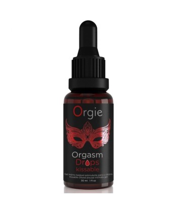 ORGIE - ORGASM DROPS KISSABLE GOTAS ESTIMULANTES BESABLES PARA CLÍTORIS 30 ML