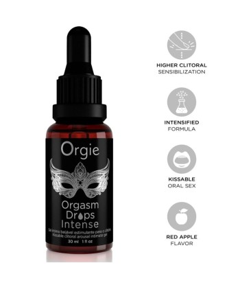 ORGIE - ORGASM DROPS INTENSE GOTAS ESTIMULANTES PARA CLÍTORIS 30 ML