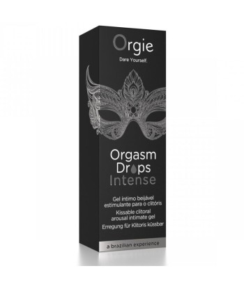 ORGIE - ORGASM DROPS INTENSE GOTAS ESTIMULANTES PARA CLÍTORIS 30 ML