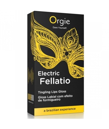 ORGIE - ELECTRIC FELLATIO GLOSS LABIAL BESABLE EFECTO VIBRANTE 10 ML