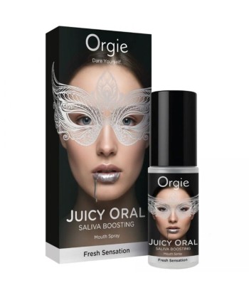 ORGIE - JUICY ORAL SPRAY BUCAL ESTIMULANTE DE SALIVA SABOR MENTA 15 ML
