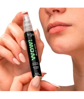 ORGIE - WOW SPRAY BUCAL BESABLE MENTOL Y EUCALIPTO 10 ML