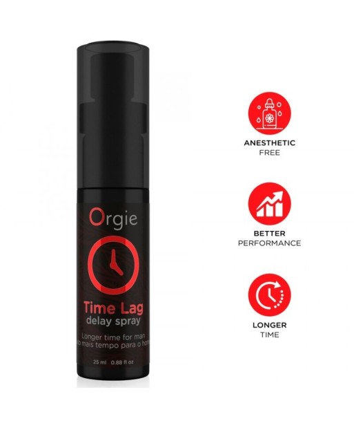 ORGIE - TIME LAG SPRAY RETARDANTE SIN ANESTÉSICOS 25 ML