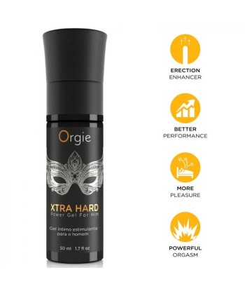ORGIE - XTRA HARD GEL POTENCIADOR PARA HOMBRE 50 ML
