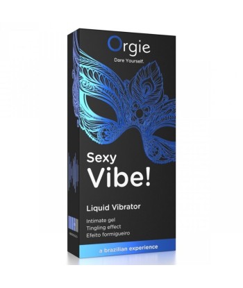 ORGIE - SEXY VIBE GEL ÍNTIMO EFECTO VIBRANTE 15 ML