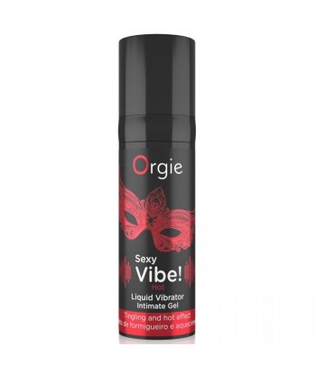 ORGIE - SEXY VIBE HOT GEL ÍNTIMO EFECTO VIBRANTE Y CALOR 15 ML