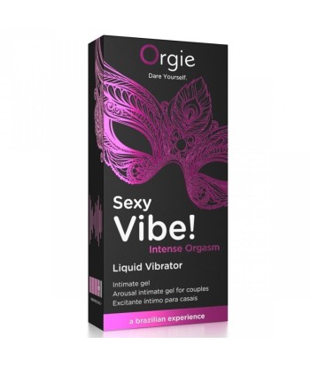 ORGIE - SEXY VIBE INTENSE ORGASM GEL ÍNTIMO MULTISENSACIÓN 15 ML