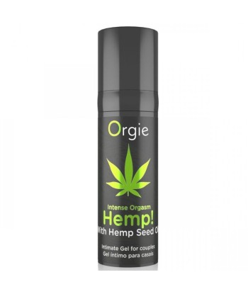 ORGIE - HEMP INTENSE ORGASM GEL ÍNTIMO MULTISENSACIÓN CON ACEITE DE CÁÑAMO 15 ML